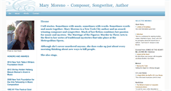 Desktop Screenshot of marymoreno.com